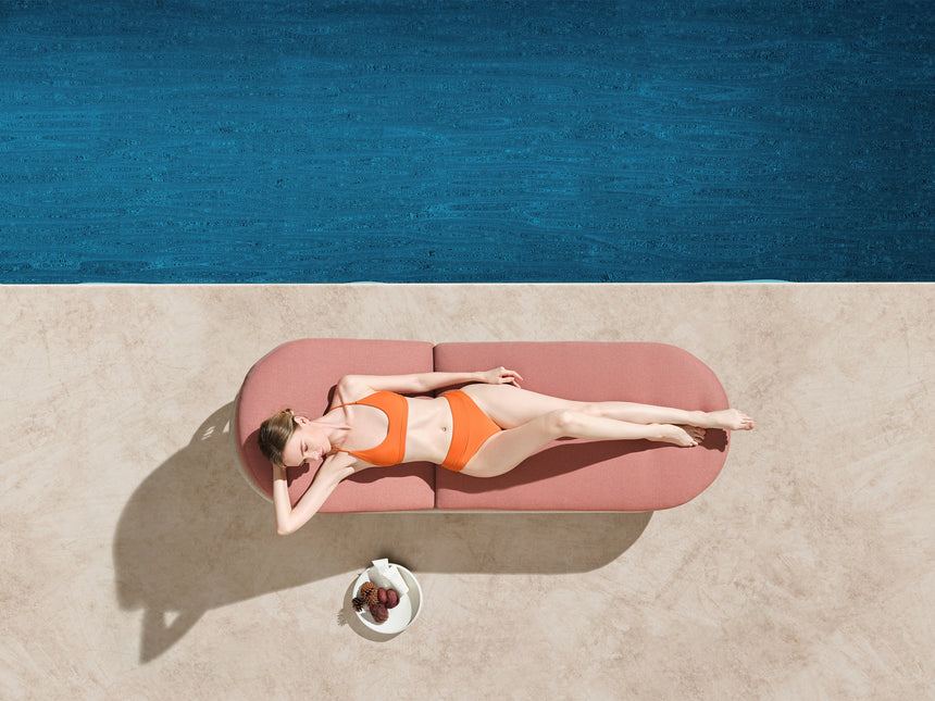 Higold Vasca napozóágy - coral