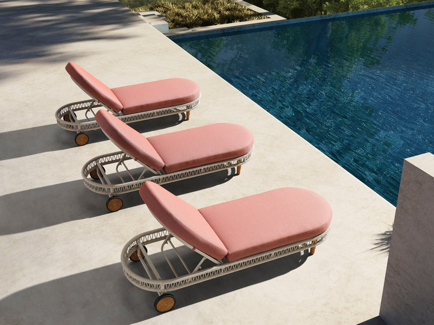 Higold Vasca napozóágy - coral