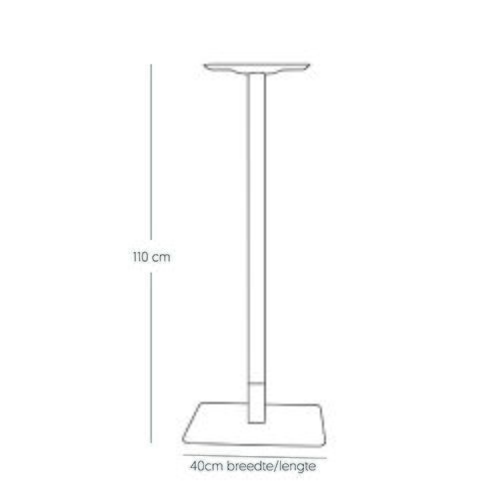 Pata de mesa de bar KJ Dados I.