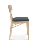 Silla de restaurante de madera Akka A-0336
