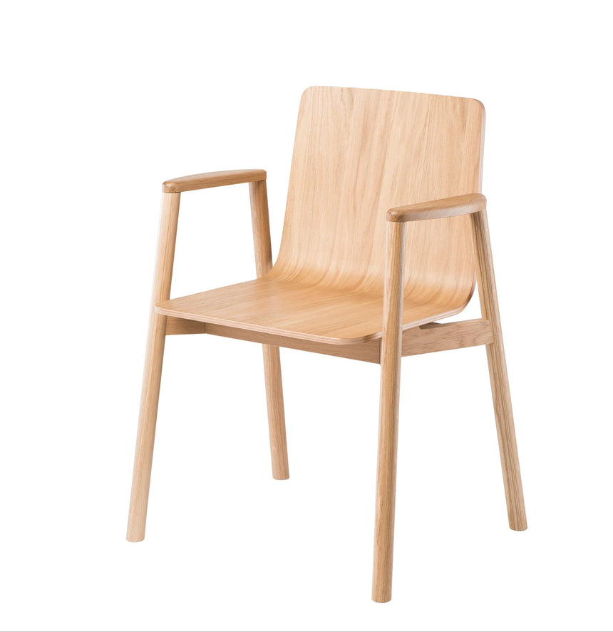 Silla de restaurante de madera Atu B-2302