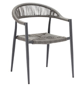 Jonah kültéri szék, szürke színben