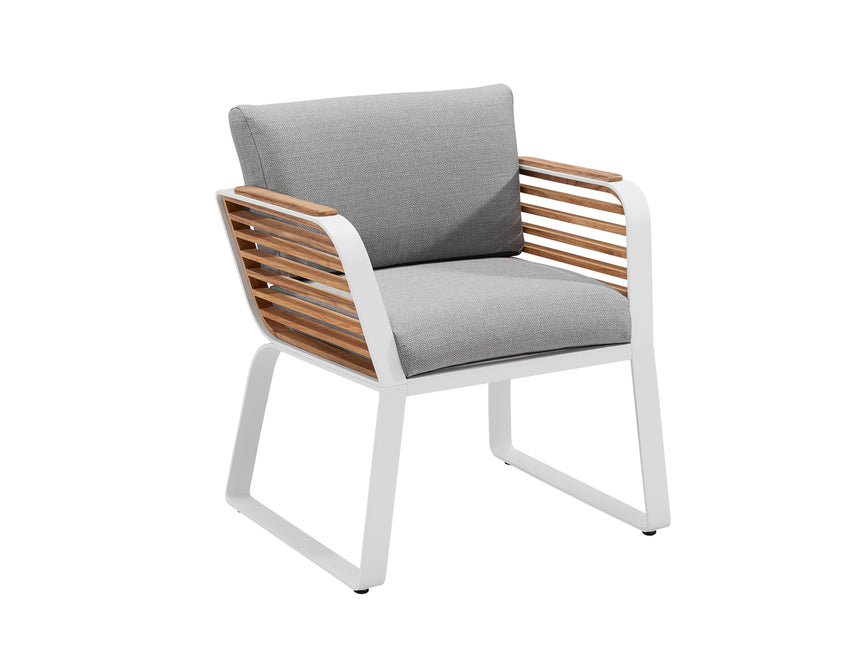 Juego de comedor de jardín de 6 plazas Higold Wing