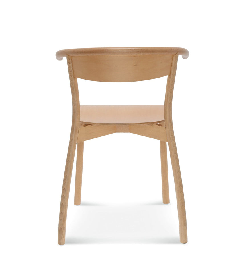 Silla de restaurante de madera Fala B-1906