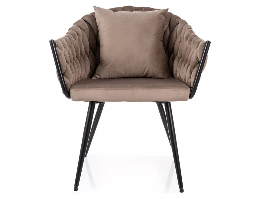 Silla de comedor Nuvo Velvet II.