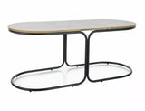 Conjunto de mesa de centro + puf Dual