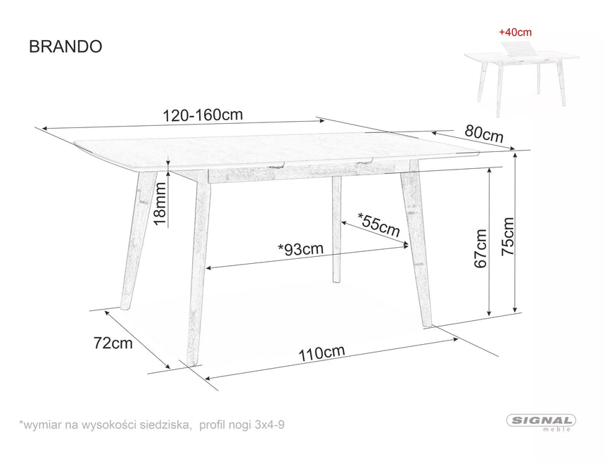 Mesa de comedor Brando Table
