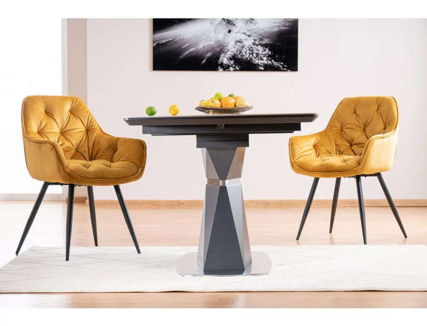 Silla de terciopelo cereza III.