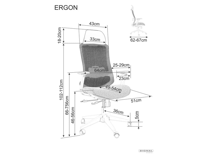 Silla de oficina Ergon I.