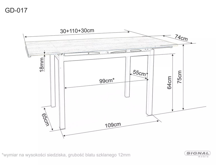 GD017 Mesa de comedor I.