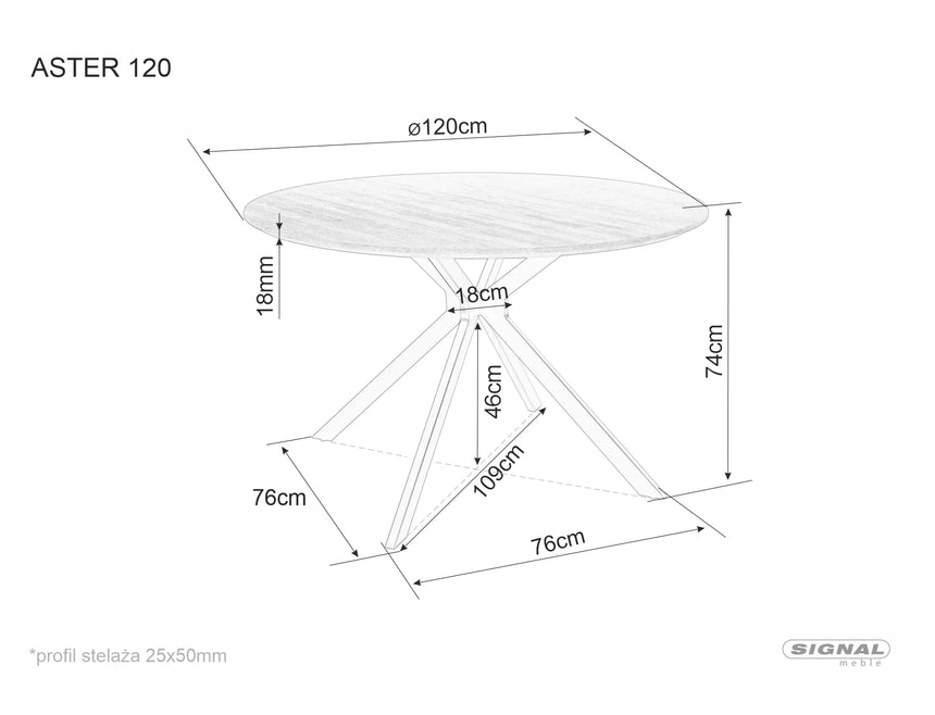 Mesa de comedor Aster
