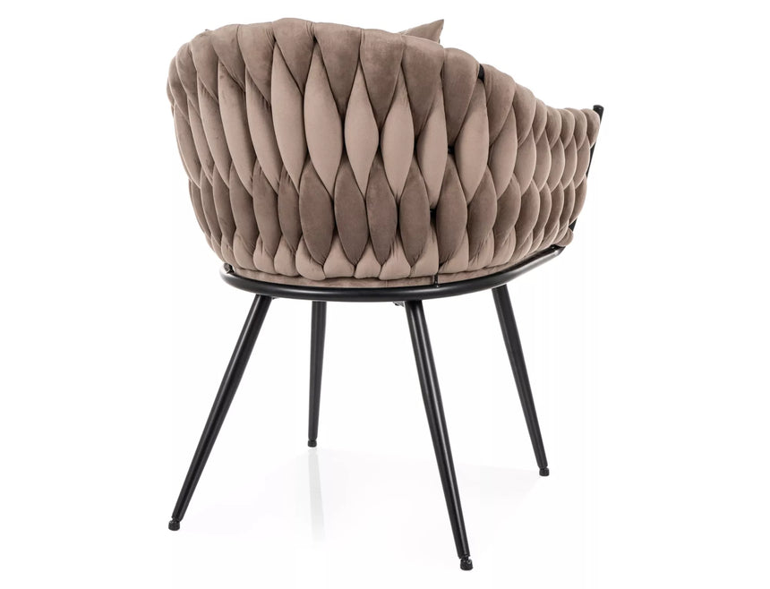 Silla de comedor Nuvo Velvet II.