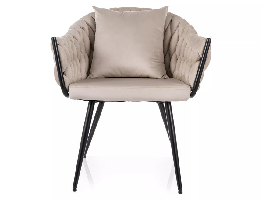 Silla de comedor Nuvo Velvet III.