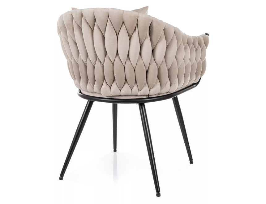 Silla de comedor Nuvo Velvet III.