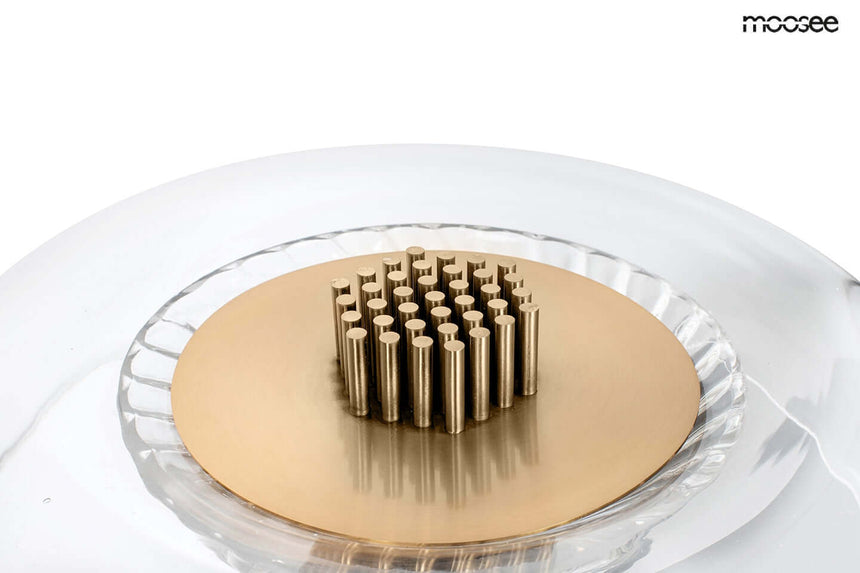 Lámpara de mesa Icar dorada