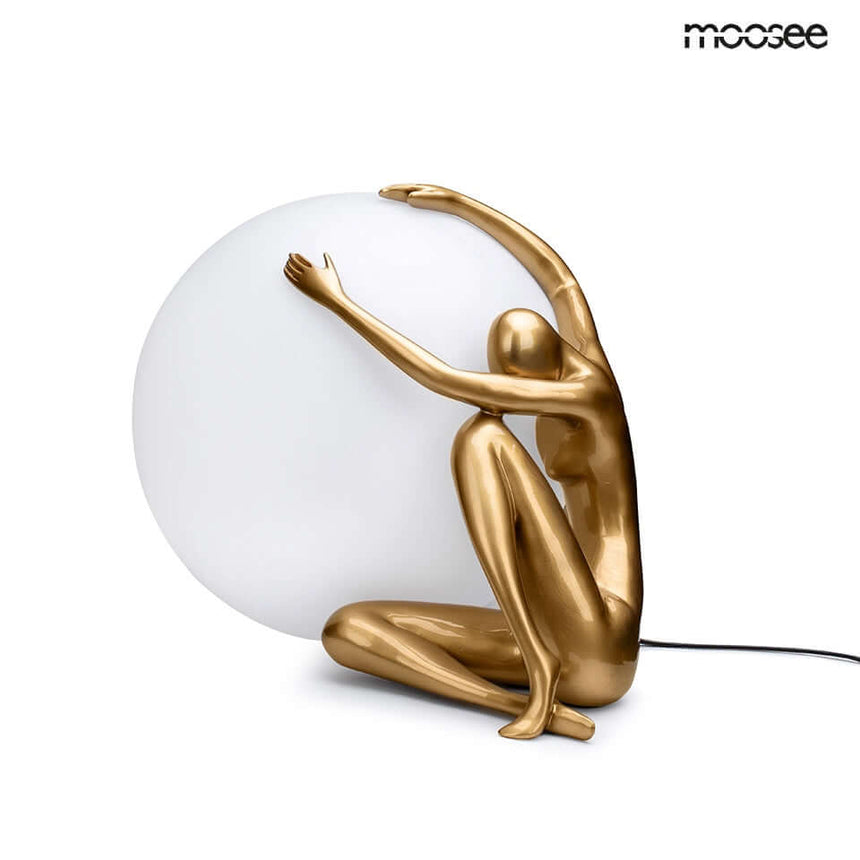 Uomo 50 asztali lámpa arany