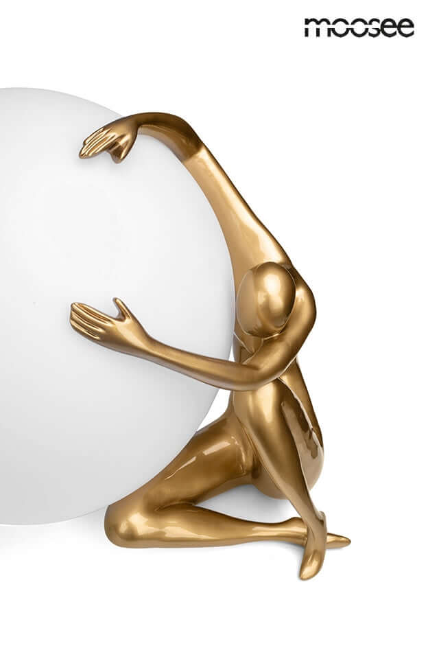 Uomo 50 asztali lámpa arany