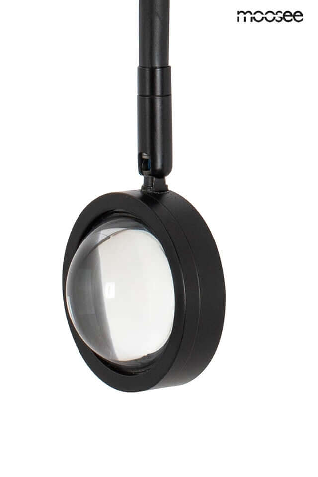 Axel fali lámpa fekete