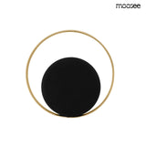 Lámpara de pared Band dorada/negra