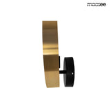 Lámpara de pared Band dorada/negra