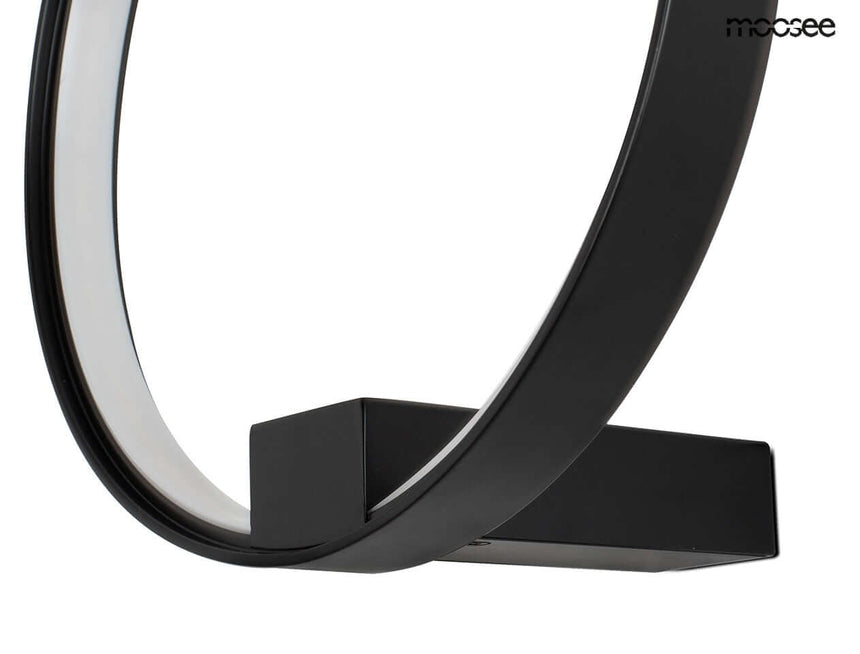 Circle Wall fali lámpa fekete