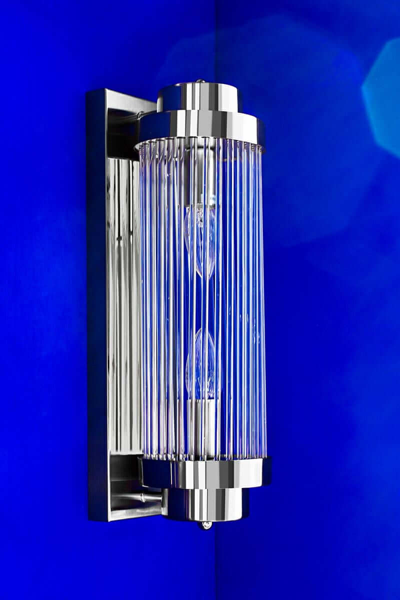 Column 40 fali lámpa ezüst