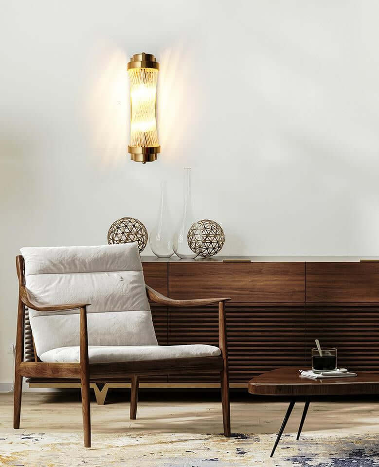 Column 40 fali lámpa arany