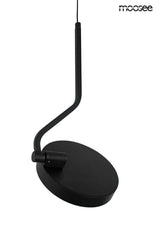 Flat 3 fali lámpa fekete