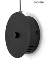 Flat fali lámpa fekete