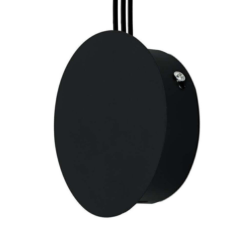 Flusso Wall 3 fali lámpa fekete