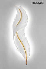 Ikar 80 fali lámpa fehér / arany