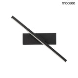 Lámpara de pared Rem negra