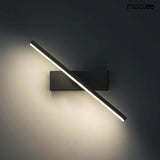 Lámpara de pared Rem negra