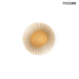 Lámpara de pared Sunny dorada