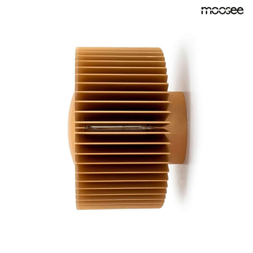 Lámpara de pared Sunny dorada