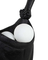 Lámpara de pie Human Houdini negra