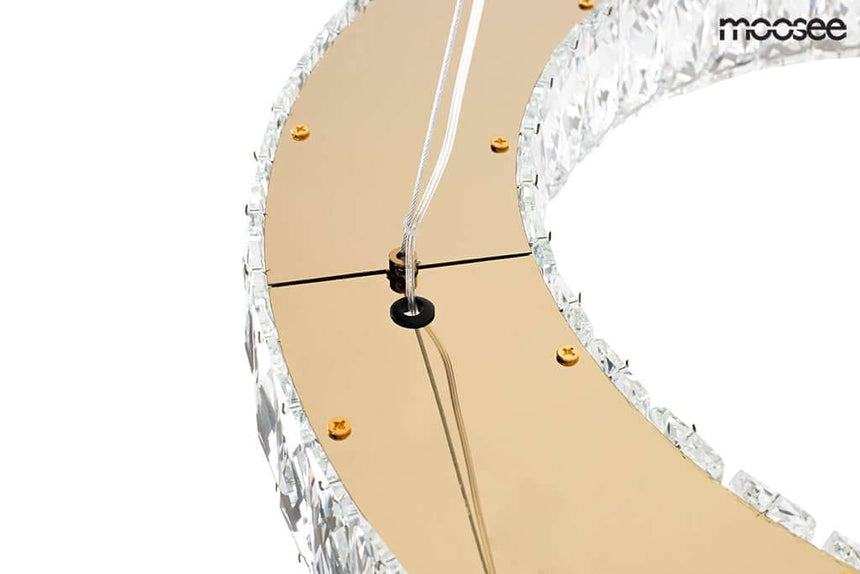 Lámpara colgante Allisia 80 dorada