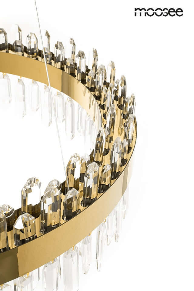 Lámpara colgante Amira 80 dorada