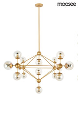 47. Astrifero 15 függőlámpa arany / borostyán