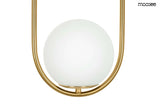 Lámpara colgante Aurelia Twin dorada