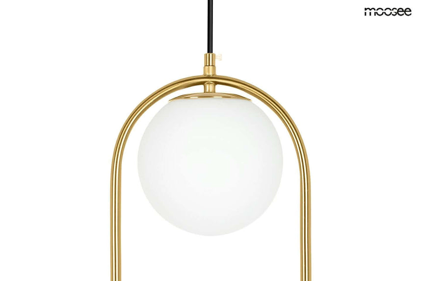 Lámpara colgante Aurelia Twin dorada