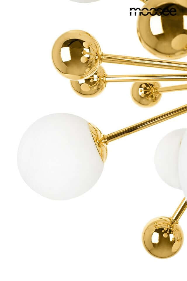 Lámpara colgante Aurelia dorada