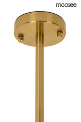 Lámpara colgante Bacardi dorada