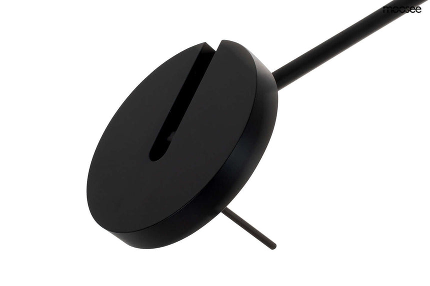 Lámpara colgante Bobbie 3 negra