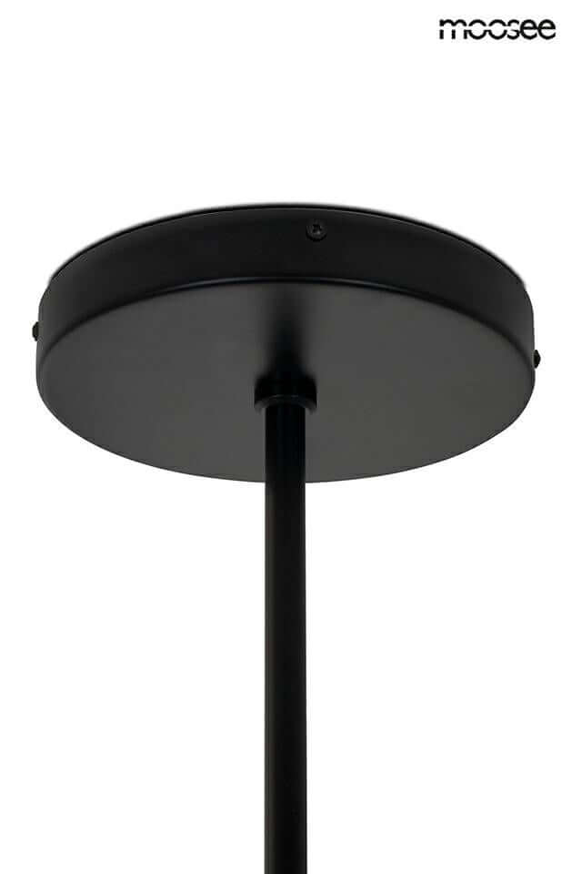 Lámpara colgante Bobbie 3 negra