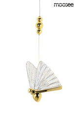 Lámpara colgante Butterfly M dorada
