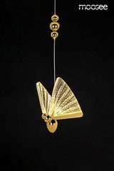 Lámpara colgante Butterfly M dorada