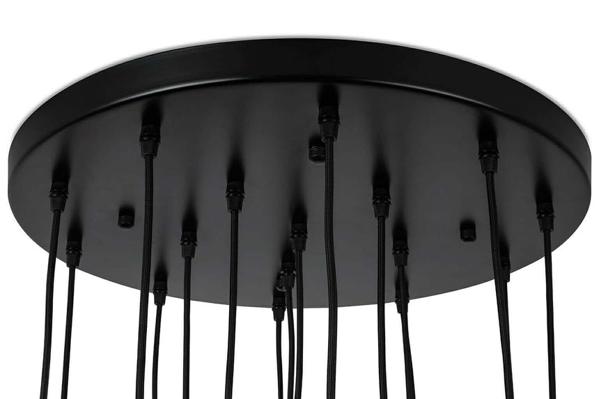 Lámpara colgante Cannon Disc 16 dorada