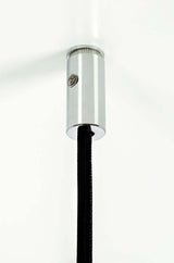 Lámpara colgante Capri Disc 3 dorada – 180 LED, aluminio, cristal