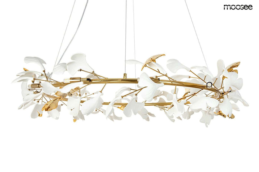 Flora 120 függőlámpa arany